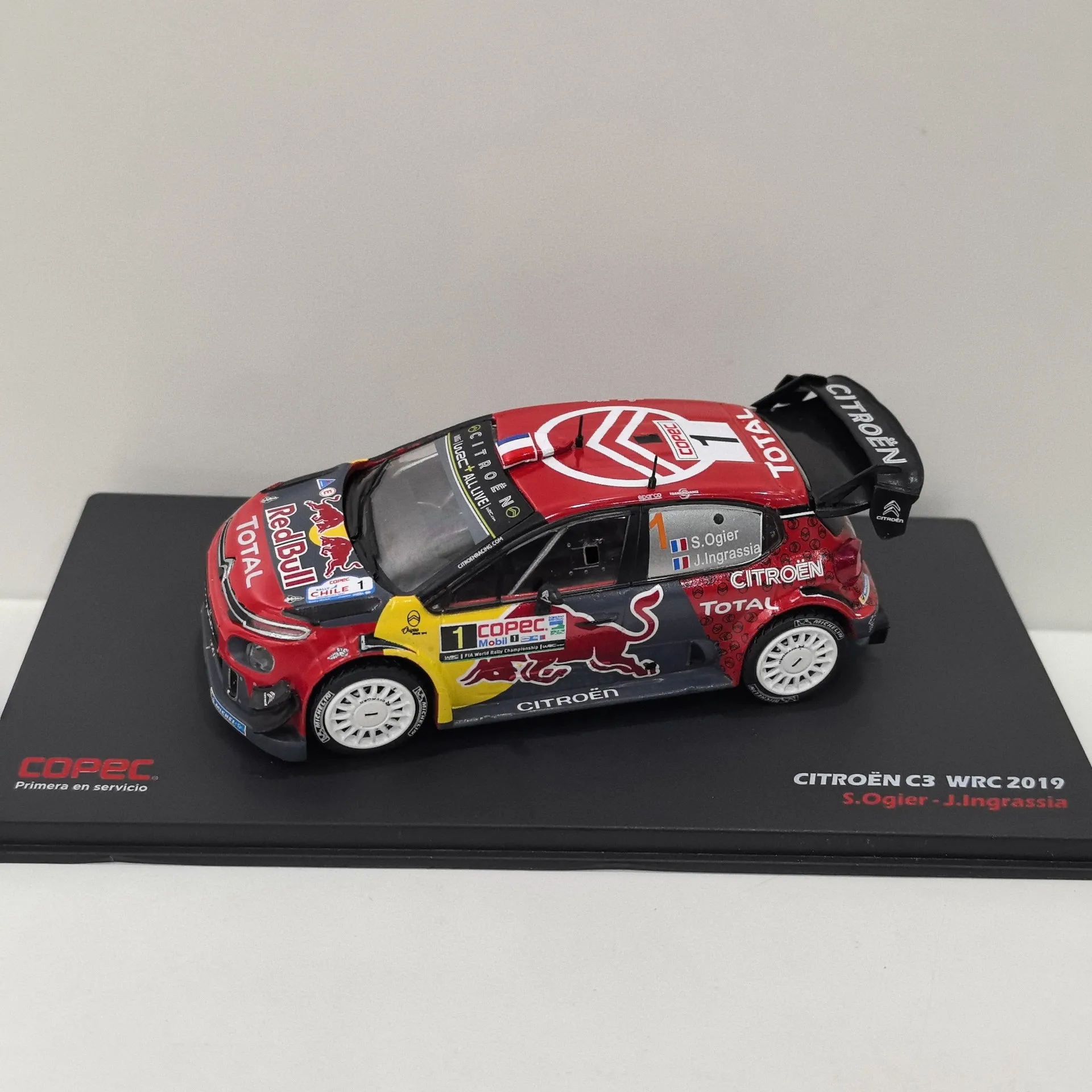 Diecast IXO Citroën C3 WRC Model 2019 2 Diecast IXO Citroën C3 WRC Model 2019 - Image 2