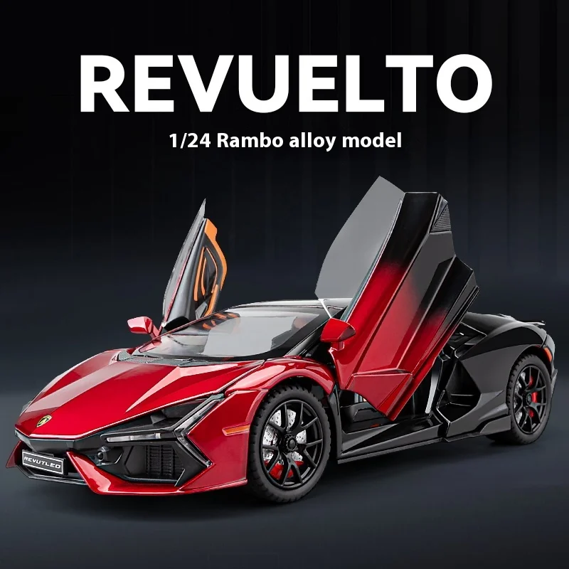 Lamborghini Revuelto 1:24 Diecast Model 3 Lamborghini Revuelto 1:24 Diecast Model - Image 3