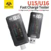 OSS U15/U16 Multi-function Fast Charging Tester 600W 12A 50V for Mobile Phone Repair Current Voltage Power Inspection Tool