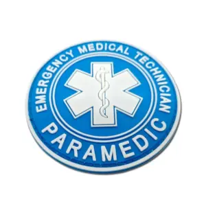 Emergency Medical Paramedic PVC Patch in 5 Colors 18 S75195b43ecfc401eb96136dfba8f5a44f