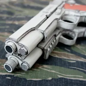 1911 Pistol 3D Paper Model Kit 8 S75261742e5e544a095f985e31a522b90o