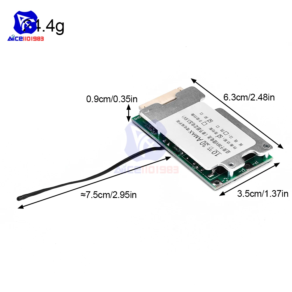 10S 36V Lithium-Ion Battery Management System 6 10S 36V Lithium-Ion Battery Management System - Image 6