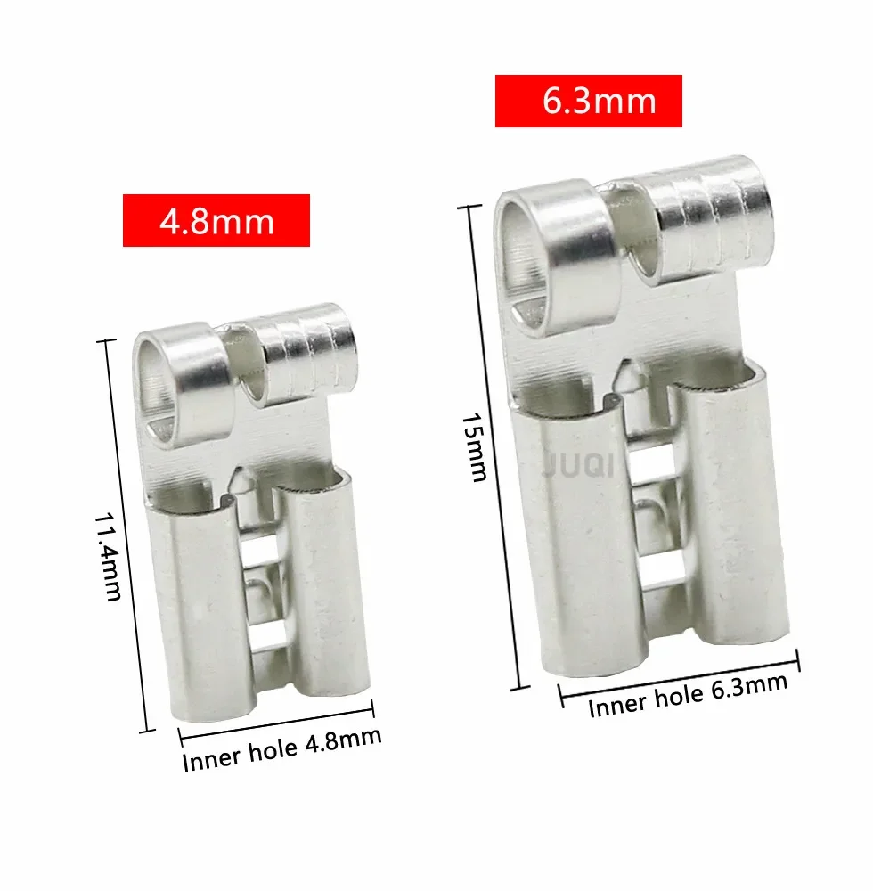 Female Spade Connectors for Wiring Set 4 Female Spade Connectors for Wiring Set - Image 4