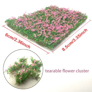 Vivid Miniature Grass Clusters for Dioramas 16 S757922e8e12a4127b8d6fd5f519bfa1fX