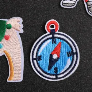 Taxi Compass Astronaut Embroidered Patch Set 14 S758b92e68b2a488090a0cfa8e4d82945D