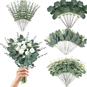Artificial Eucalyptus Stems Set - 180 pcs 18 S75a5357325f04022a6af96e5f2b7488bG
