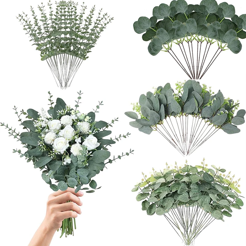 Artificial Eucalyptus Stems Set - 180 pcs 9 Artificial Eucalyptus Stems Set - 180 pcs - Image 9