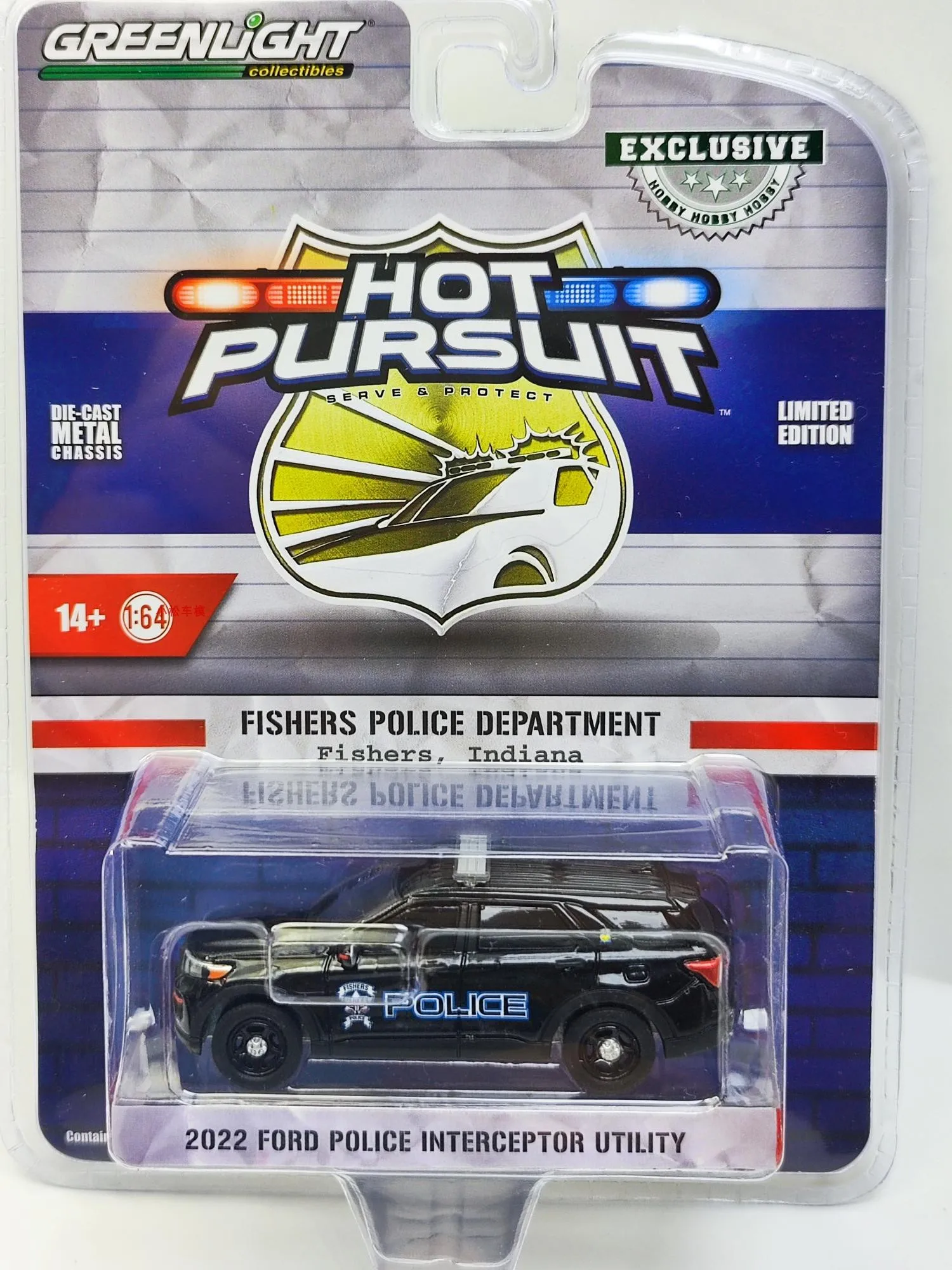 2022 Ford Police SUV Diecast Model 1:64 Scale 2 2022 Ford Police SUV Diecast Model 1:64 Scale - Image 2
