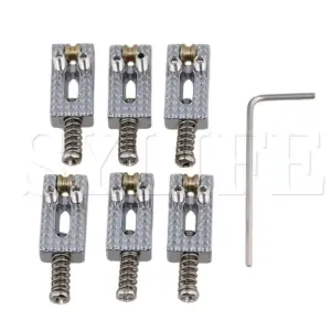 Silver Metal Tremolo Saddles for Electric Guitars 4 S75dd009393004cf889494cf7a6580ca9d