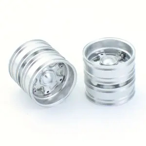 Metallic Rear Wheel Hub Rims for RC Trucks 10 S75e4a52590664bb5815f5f5a3d55014d5