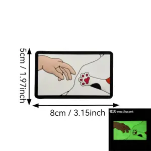 Glow-in-the-Dark Cartoon Kitten Patch for Accessories 7 S75eed72ac9294eb4ba7a4679abd4e0bby