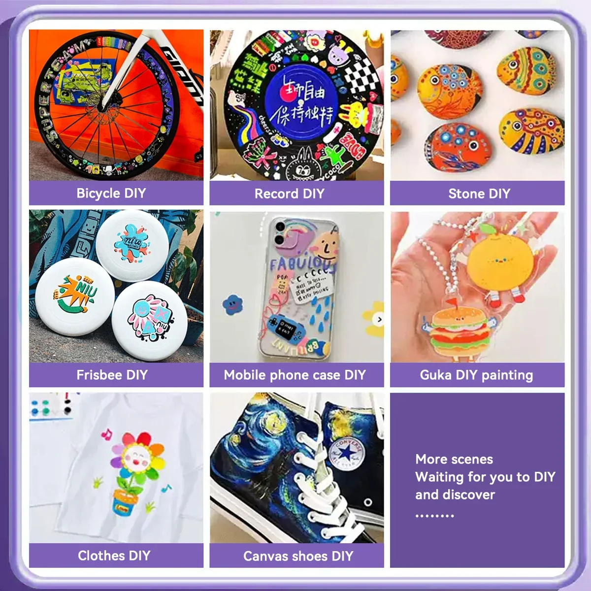 Vibrant Acrylic Marker Set for Artists 6 Vibrant Acrylic Marker Set for Artists - Image 6