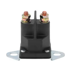 12V Starter Relay Brass Coil Silver Plated Contact Relay for Vehicle and Home Appliances Lawn Mower Relay