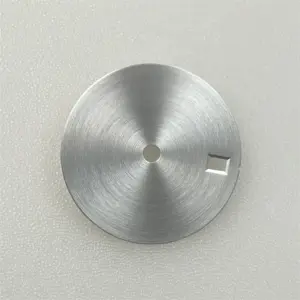 28.5mm Steel Sunburst Watch Dial for NH35