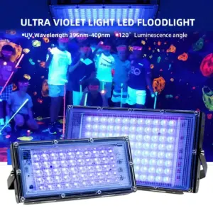 LED UV Blacklight Stage Effect 50W/100W 12 S76689c5c48bc410e883a434886b850f4r