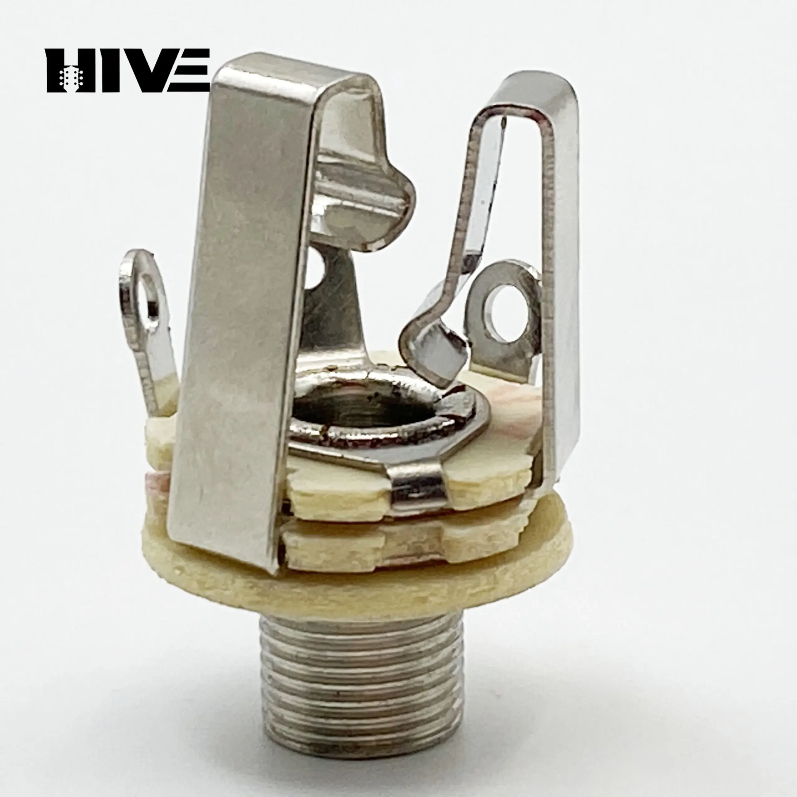 Dual-Channel Silver Guitar Output Jack 5 Dual-Channel Silver Guitar Output Jack - Image 5