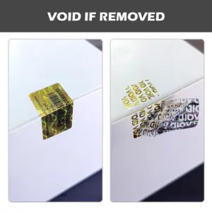Gold Holographic Warranty Seal for Security 10 S7676a14bd7264084a4d61d9f971d5259X