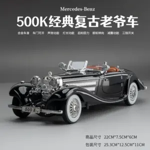 Mercedes-Benz 500K 1:24 Scale Model Car 19 S76811d0aed6b4217a790fdf9fbf2a94aQ