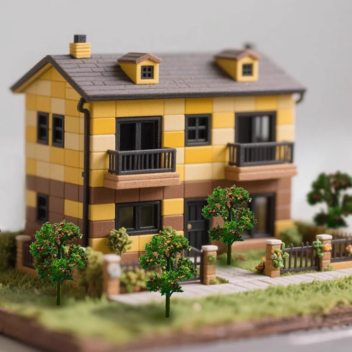 Miniature Fruit Trees for Dioramas Set 6 Miniature Fruit Trees for Dioramas Set - Image 6