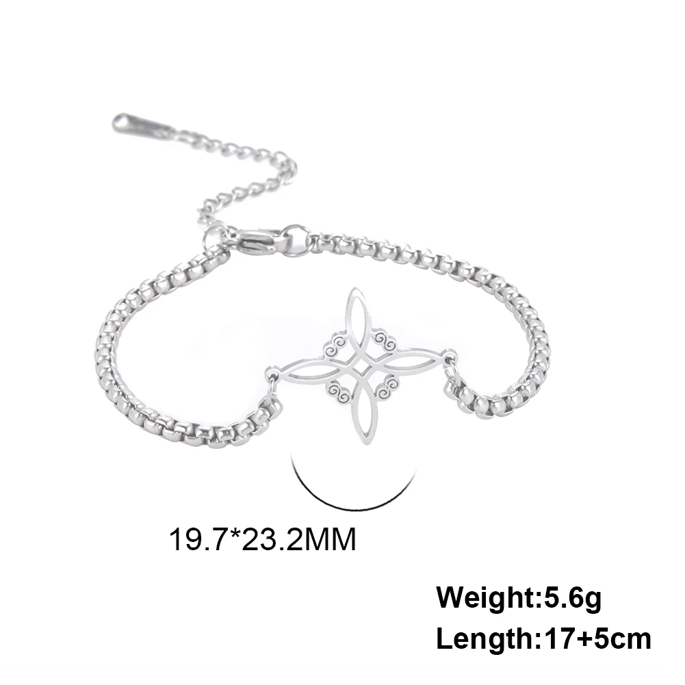 Stainless Steel Celtic Knot Bracelet 7 Stainless Steel Celtic Knot Bracelet - Image 7