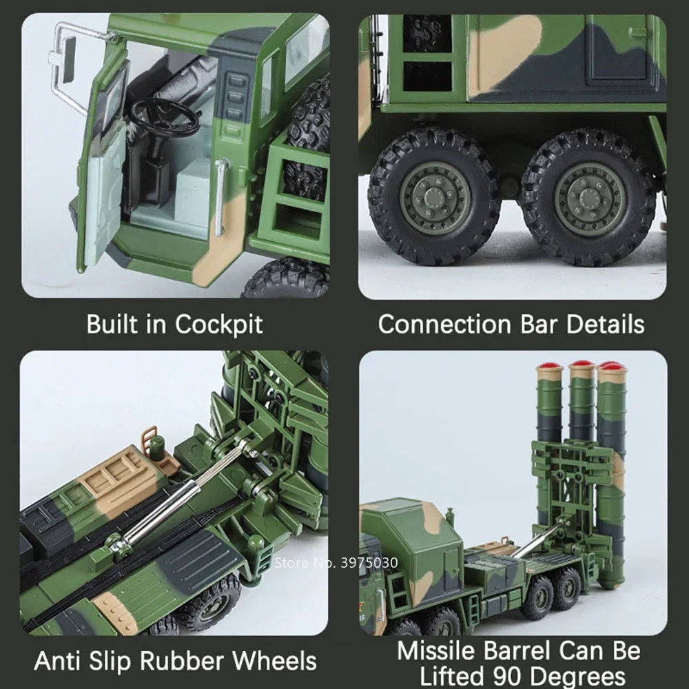 1:40 Scale HONGQI-9 Missile Vehicle Model 3 1:40 Scale HONGQI-9 Missile Vehicle Model - Image 3