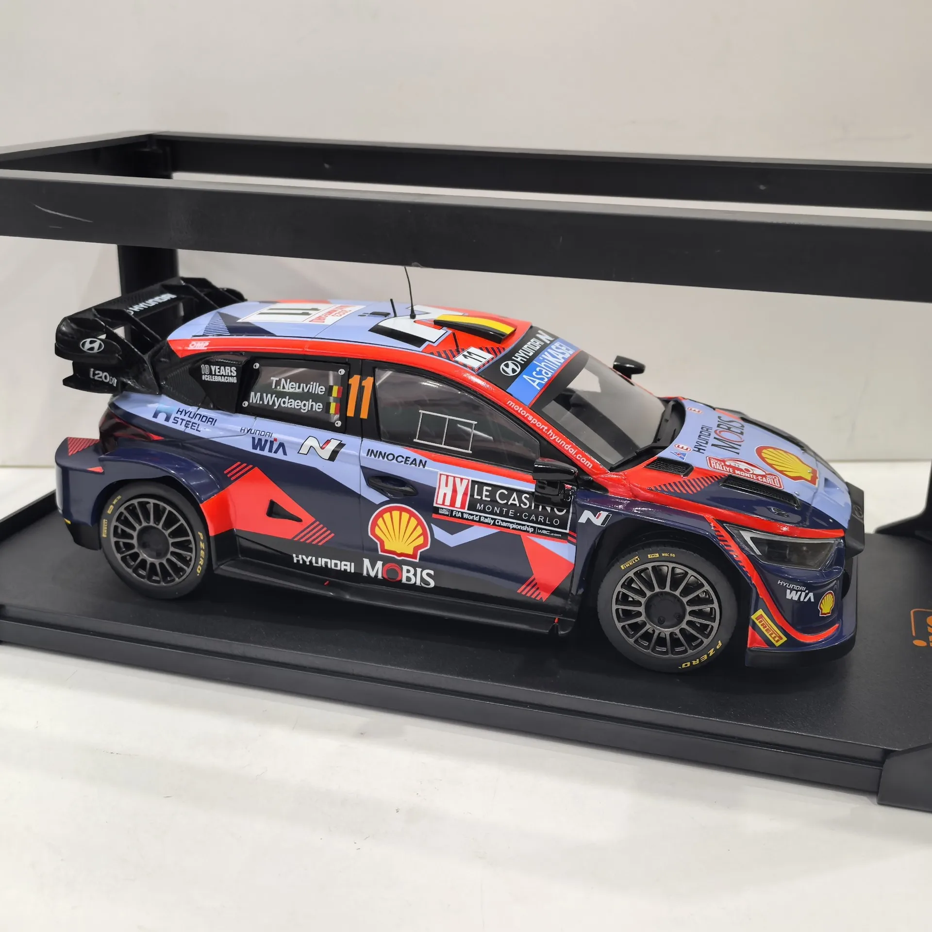 Flawed 1:18 Hyundai I20 N WRC #11 Diecast Model 5 Flawed 1:18 Hyundai I20 N WRC #11 Diecast Model - Image 5
