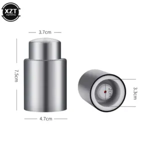 Stainless Steel Vacuum Wine Stopper 11 S773efcd46f054b82af018e58eb837cceF