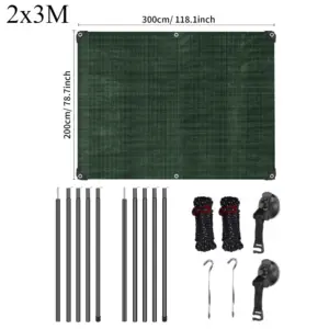 Durable Waterproof Car Side Awning 2x3m–4x5m 18 S775ccaafbeed4a06851b5fca5daef5dfA