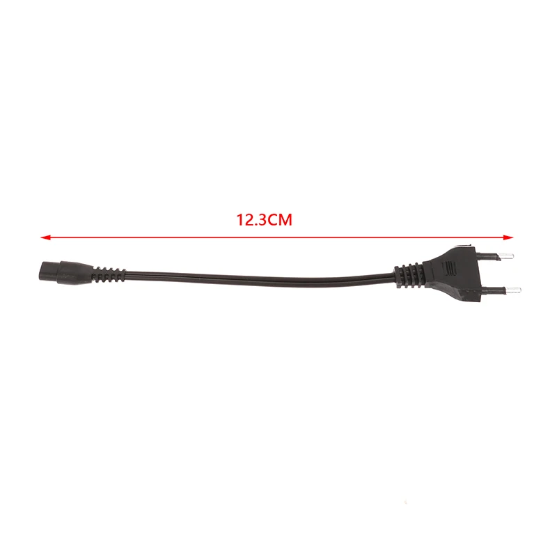 European Power Cord 12.3cm Dual-Hole Black 7 European Power Cord 12.3cm Dual-Hole Black - Image 7