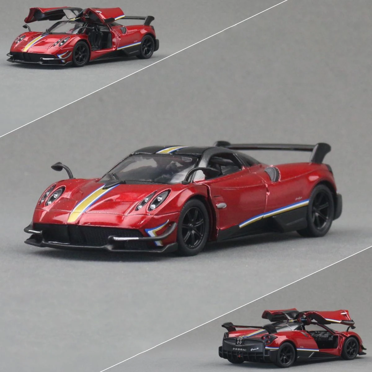 Pagani Huayra BC 1:38 Diecast Model in White 3 Pagani Huayra BC 1:38 Diecast Model in White - Image 3