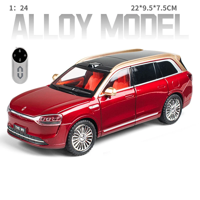 AITO M9 SUV 1:24 Diecast Model with Lights 9 AITO M9 SUV 1:24 Diecast Model with Lights - Image 9