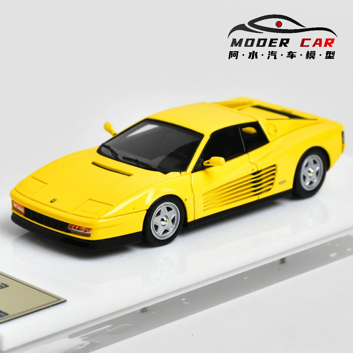 Ferrari Testarossa 1:64 Resin Diecast Model Car 10 Ferrari Testarossa 1:64 Resin Diecast Model Car - Image 10