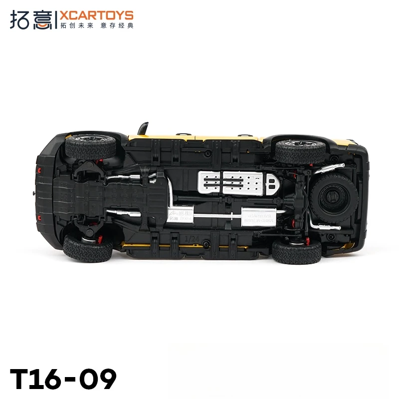 Vibrant Yellow 1:24 Die-Cast Pickup Model 5 Vibrant Yellow 1:24 Die-Cast Pickup Model - Image 5