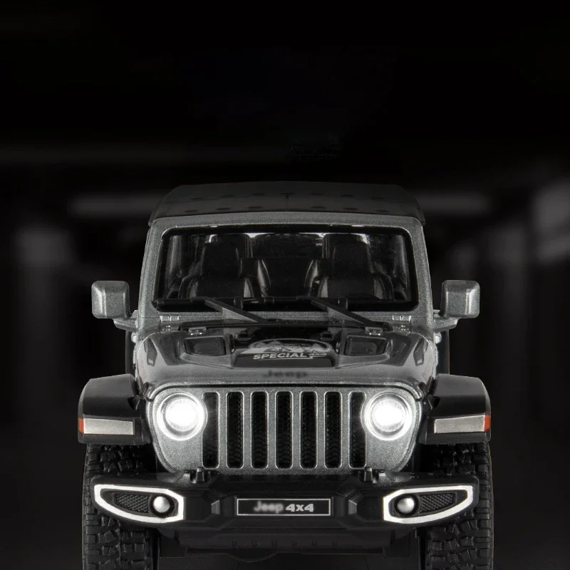 1:22 Scale Diecast Jeep Wrangler Rubicon Model 5 1:22 Scale Diecast Jeep Wrangler Rubicon Model - Image 5