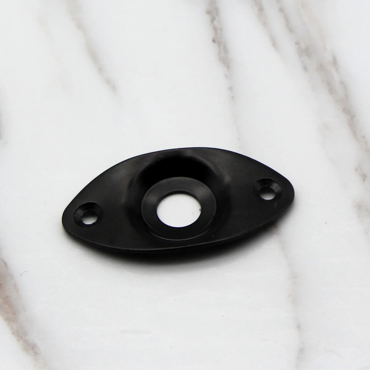 Oval Metal Guitar Jack Plate for Electric Guitars 4 Oval Metal Guitar Jack Plate for Electric Guitars - Image 4