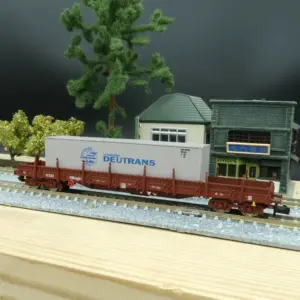 Fleischmann 1:160 Flatbed Freight Car 8 S78226477371042cfa794315345f32f1dM