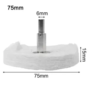 100mm White Cotton Buffing Wheel for Jewelry 14 S7838da301be84ade91678edafd3b1be2V