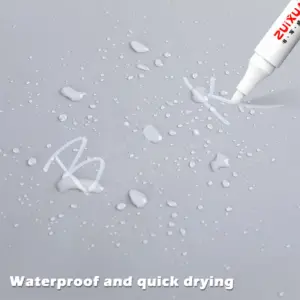 White Waterproof Oil-Based Gel Marker Set 12 S783d5ac37acc421288a3e17becdb6f8as