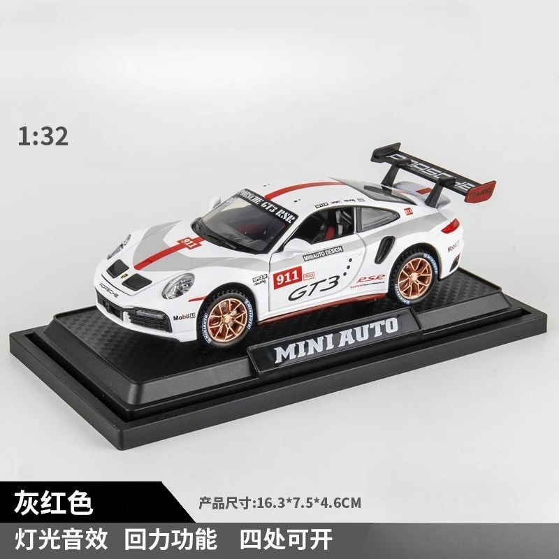 1:32 Scale Porsche 911 GT3 RSR Die-Cast Model 8 1:32 Scale Porsche 911 GT3 RSR Die-Cast Model - Image 8