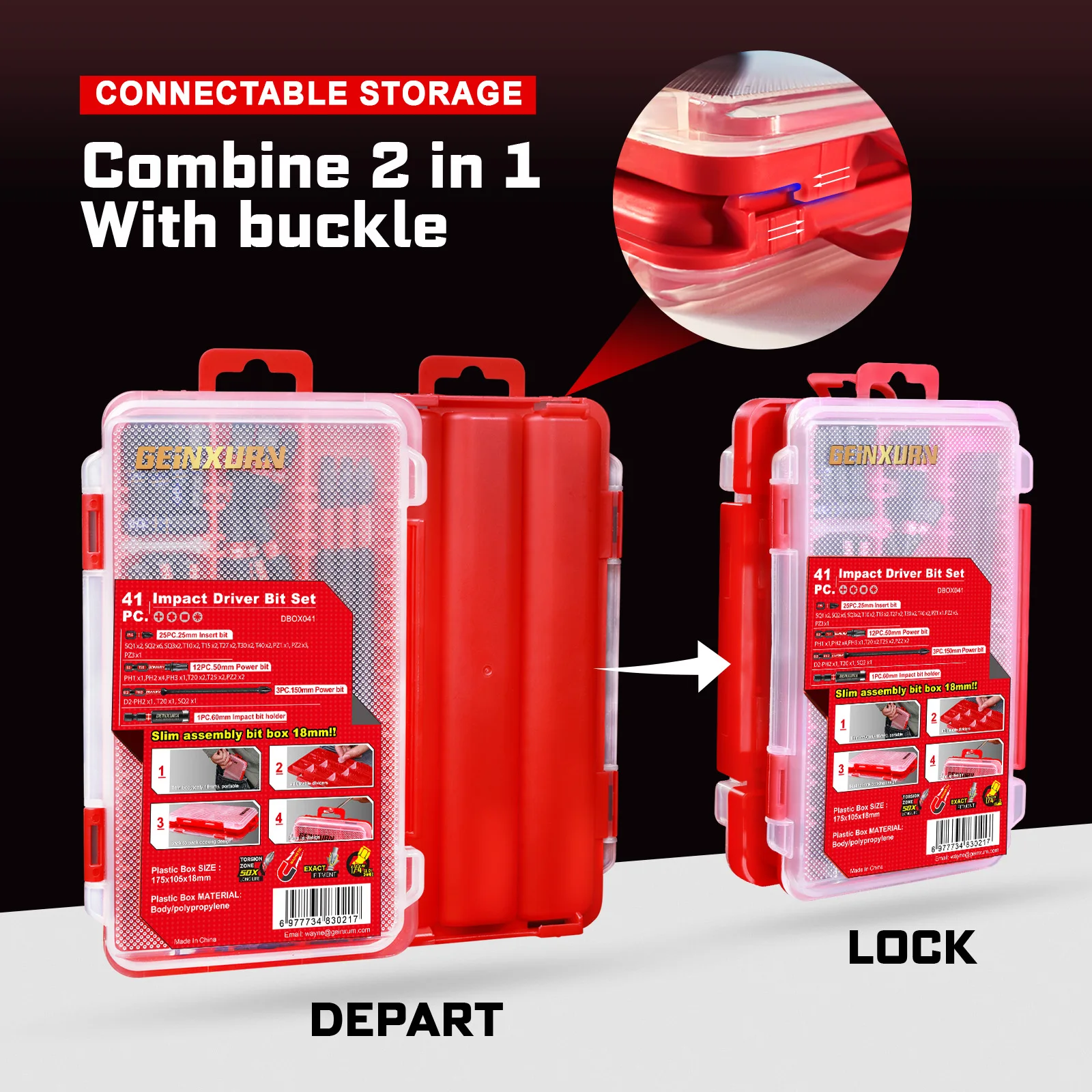 Professional Impact Screwdriver Bit Set 41 pcs 5 Professional Impact Screwdriver Bit Set 41 pcs - Image 5