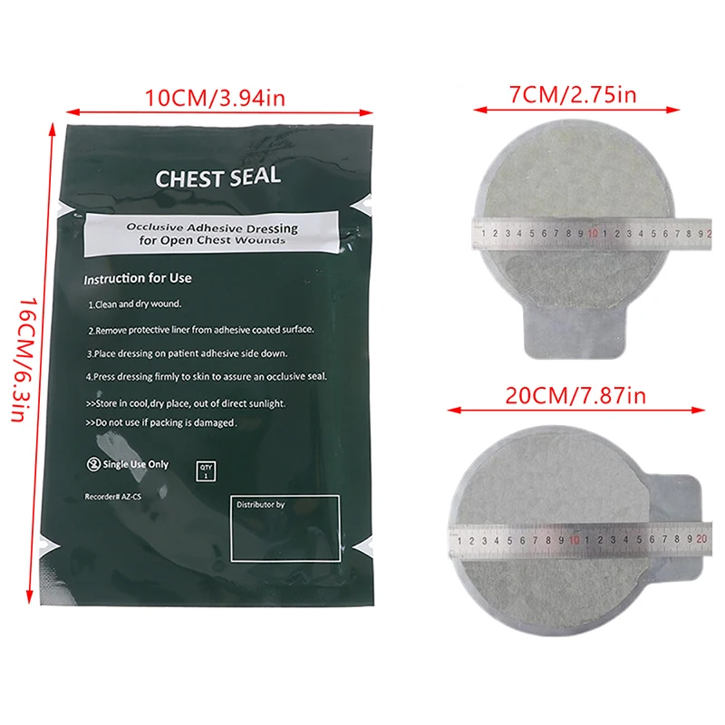 Medical Vent Chest Seal for Emergency Use 4 Medical Vent Chest Seal for Emergency Use - Image 4