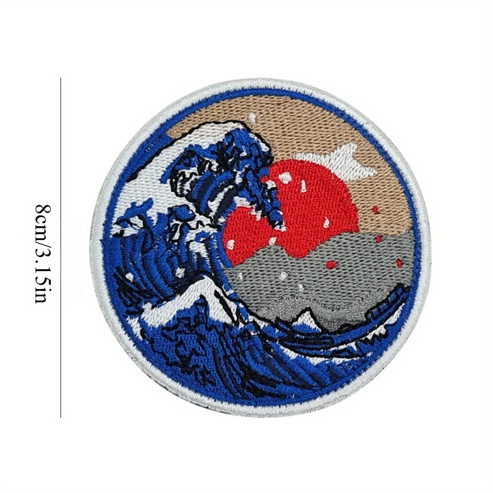 Art-Inspired Embroidered Patch Collection 9 Art-Inspired Embroidered Patch Collection - Image 9