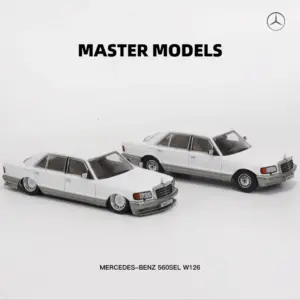 Mercedes-Benz 560 SEL 1/64 Diecast Model 14 S787b425a92444f9f86e00d4237b06537V