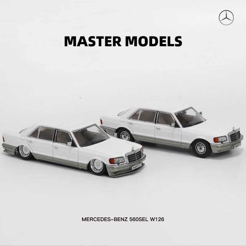 Mercedes-Benz 560 SEL 1/64 Diecast Model 5 Mercedes-Benz 560 SEL 1/64 Diecast Model - Image 5