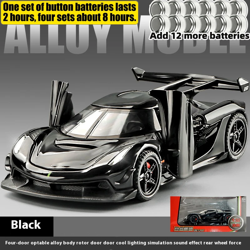 1:32 Jesko Diecast Supercar Model 10 1:32 Jesko Diecast Supercar Model - Image 10