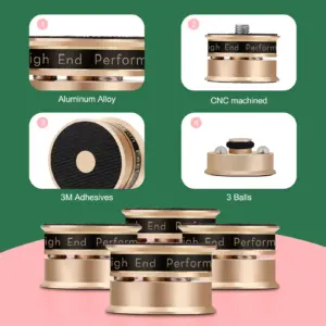 High-End Aluminum Speaker Spikes for Audio Devices 11 S78b414024534444f83c2f3af354111a0g