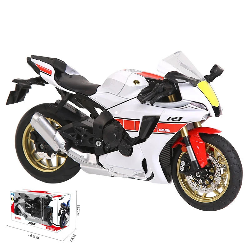 Yamaha YZF-R1 1:12 Diecast Motorcycle Model 9 Yamaha YZF-R1 1:12 Diecast Motorcycle Model - Image 9