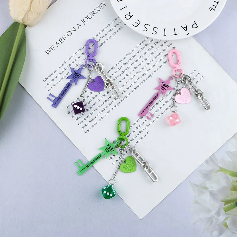 Colorful Zinc Alloy Keychains for Bags and Keys 2 Colorful Zinc Alloy Keychains for Bags and Keys - Image 2