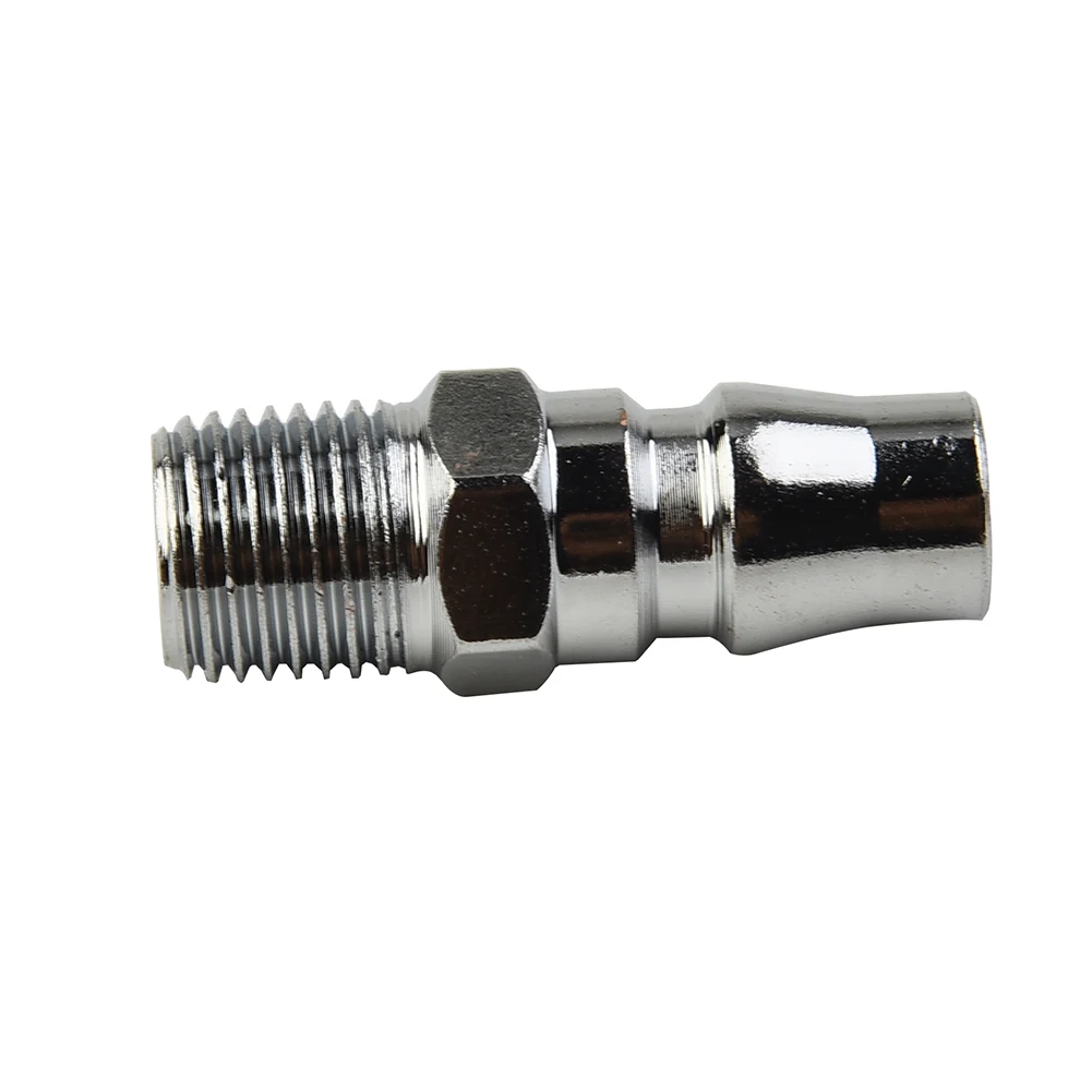 Steel Male Air Hose Fitting 1/4 inch BSP, 50mm 4 Steel Male Air Hose Fitting 1/4 inch BSP, 50mm - Image 4