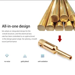 Premium ZHUJI Banana Plugs Set, 50 Pieces 13 S78dc061b01404dd79d657755699911833